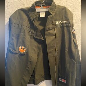 Disney Star Wars Womens Resistance Bomber Jacket Size XS